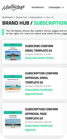 Brand Hub Consistency screenshot
