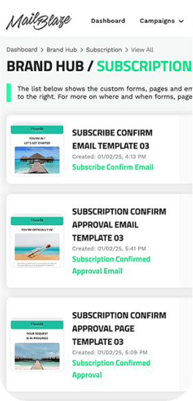 Brand Hub screenshot