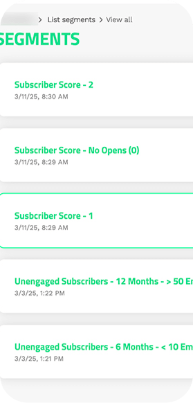 Subscriber Score screenshot